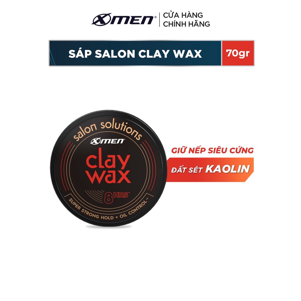 XMEN SALON SOLUTIONS CLAY WAX 70G