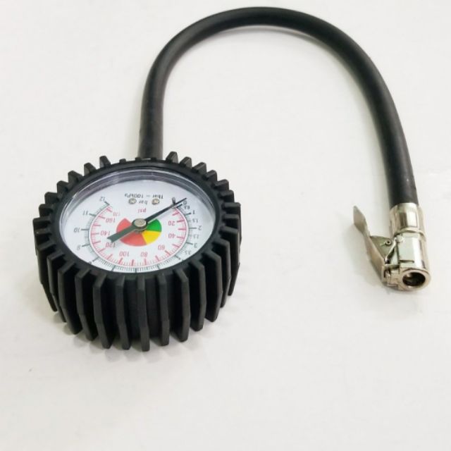 Bộ đầy đủ| Đồng hồ bơm hơi - lốp, đo áp suất cơ điện tử chính xác
