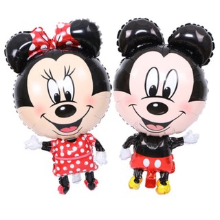 Bóng Hình Chuột Mickey Đỏ Trang Trí Sinh Nhật