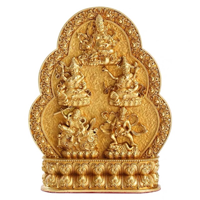 [PBMC]Bộ Ngũ lộ Thần tài đồng 5&quot; (D2105H-2) KV