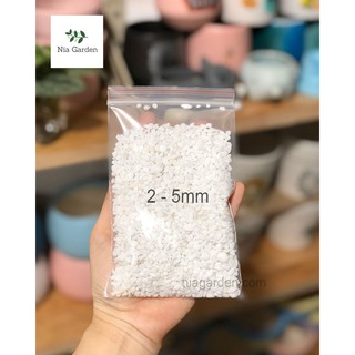 Sỏi trắng size 2 - 5mm trang trí cây cảnh, tiểu cảnh, hồ cá