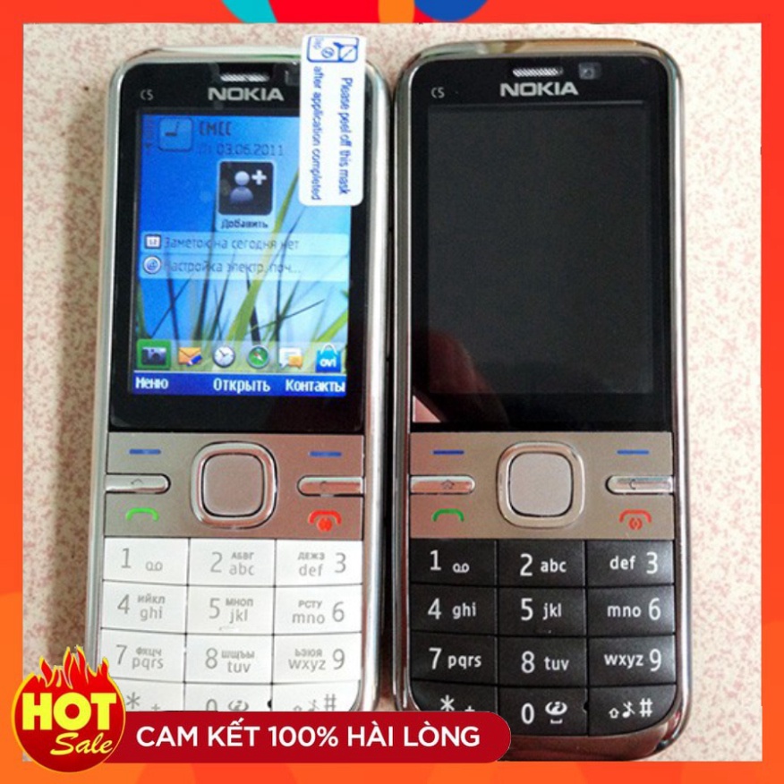 SHOP SIÊU RẺ Điện Thoại Nokia C5-00 xịn CÓ 3G Gameplay TEMMOBI <<<