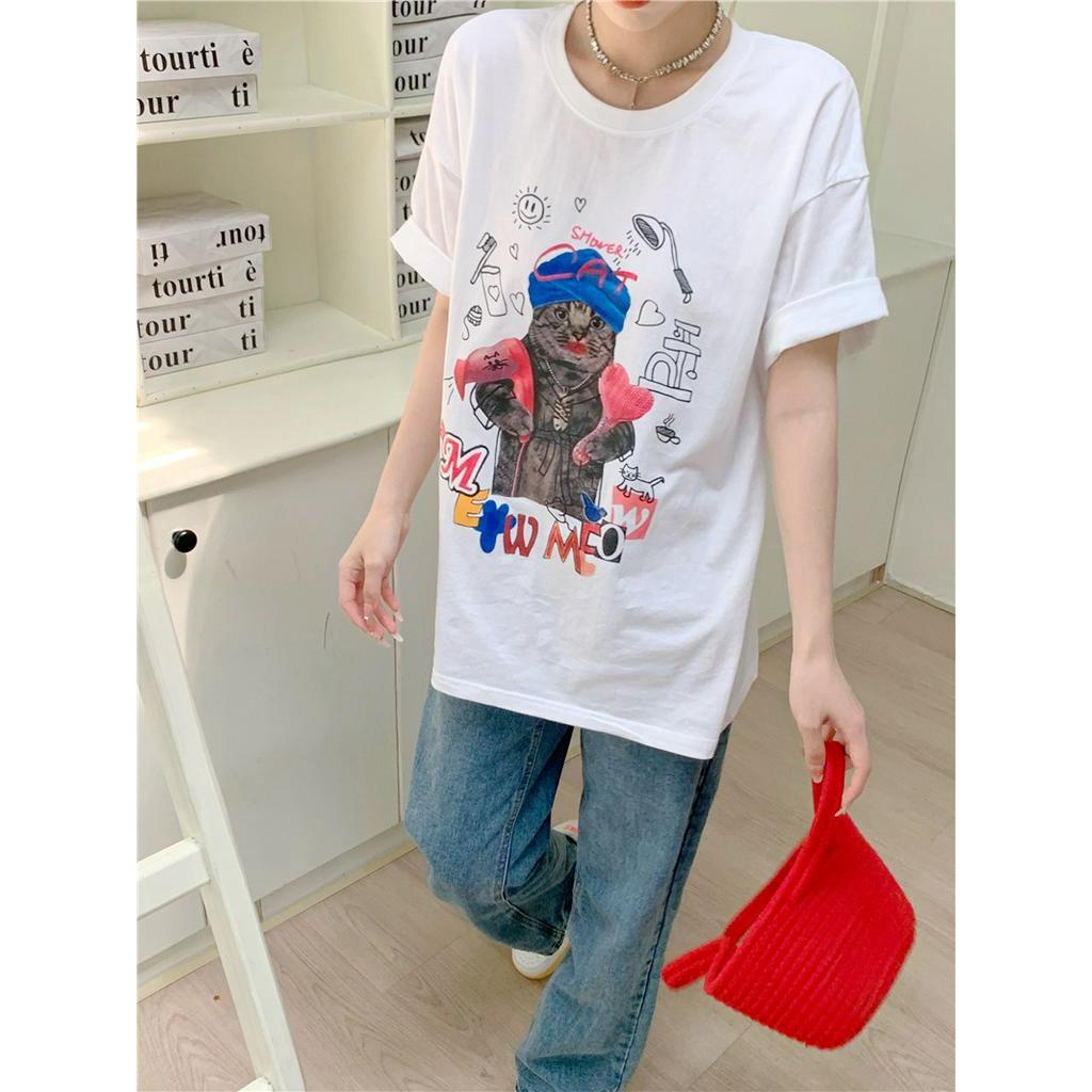 Áo Thun Cộc Tay In Chữ 63657