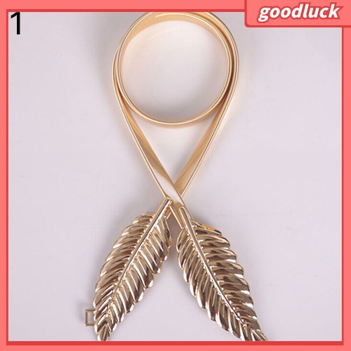 Thắt Lưng Nữ Hình Chiếc Lá Chất Liệu Kim Loại