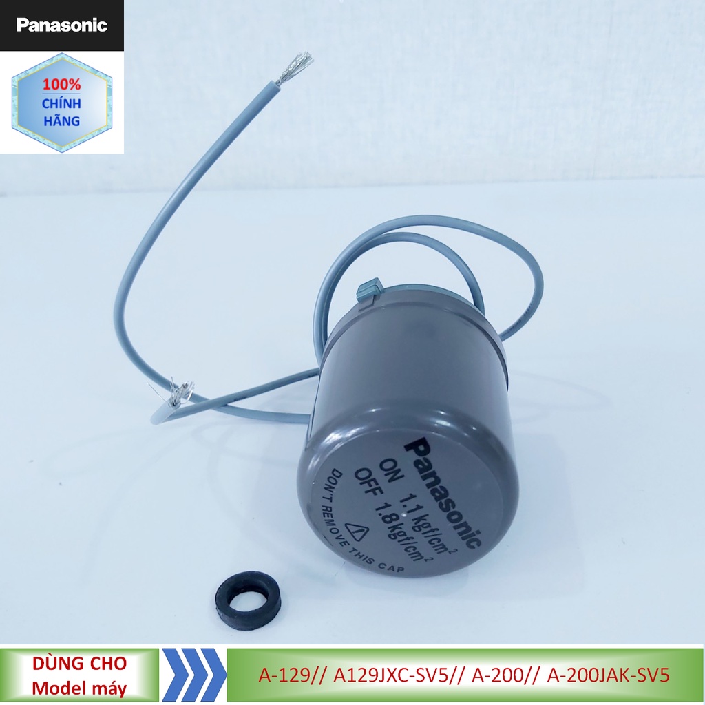 Phụ kiện Công tắc áp lực máy bơm nước Panasonic model A-129// A129JXC-SV5// A-200// A-200JAK-SV5