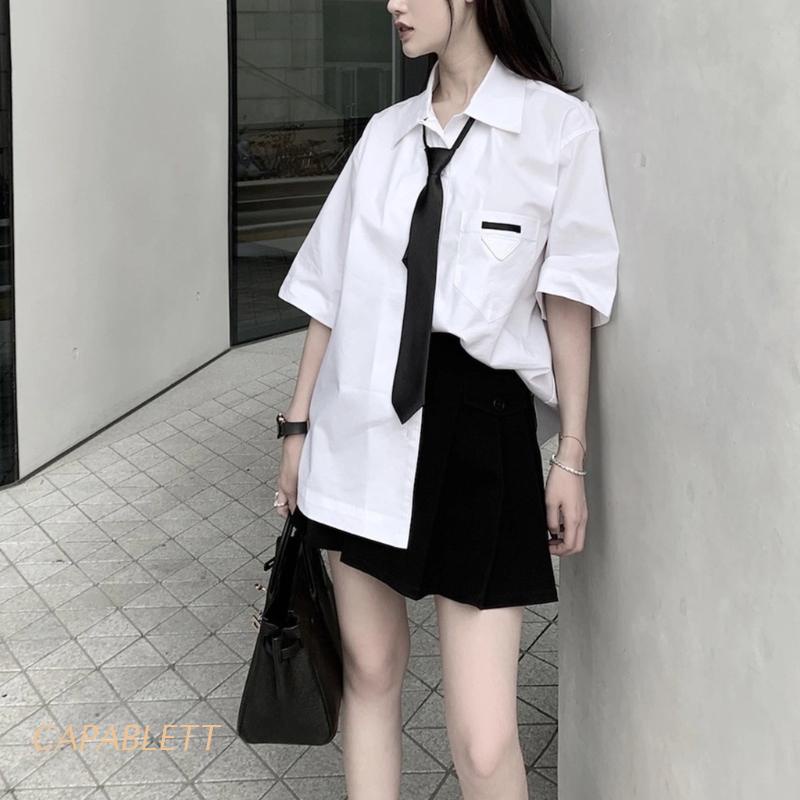 Cà Vạt Lụa Trơn Màu Phong Cách Đơn Giản Cổ Điển Dành Cho Nam Và Nữ