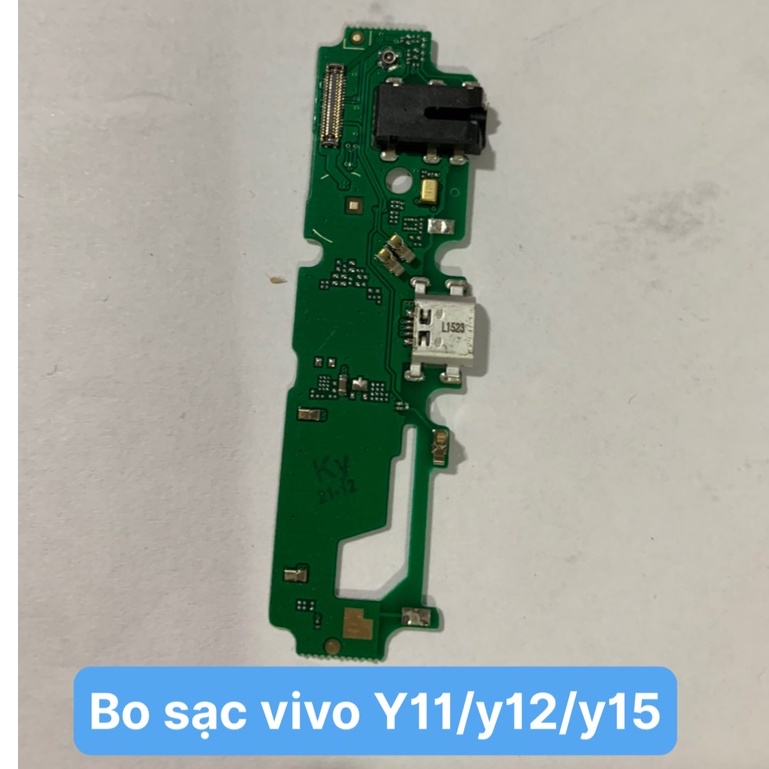 Cụm đuôi sạc, Chân sạc, bo sạc, tai nghe Vivo Y11 / Y 12 / Y 15 dùng chung, zin hãng