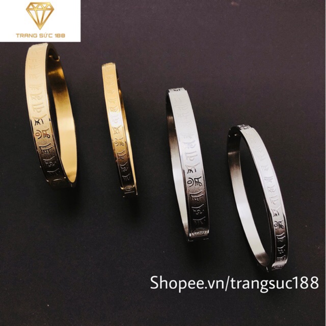 Vòng tay titan Om Mani Padme Hum