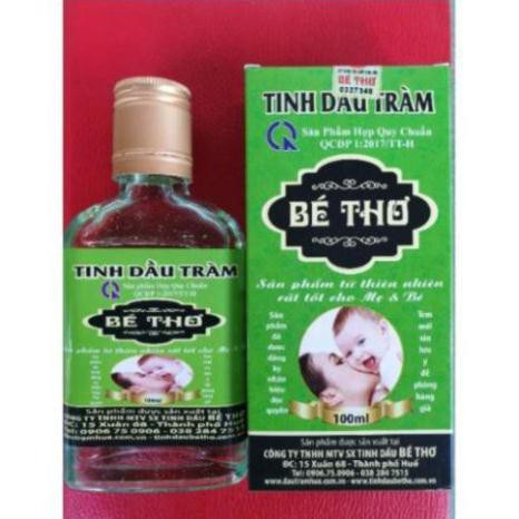 Tinh Dầu Tràm Bé Thơ Chai 50ml (Có Tem Chống Hàng Giả Của Công ty TNHH MTV SẢN XUẤT TINH DẦU BÉ THƠ)