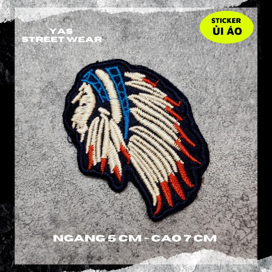 Sticker ủi áo cao cấp, miếng dán quần áo dùng làm Patch ủi, miếng vá quần áo, vá áo phao, trang trí BALO