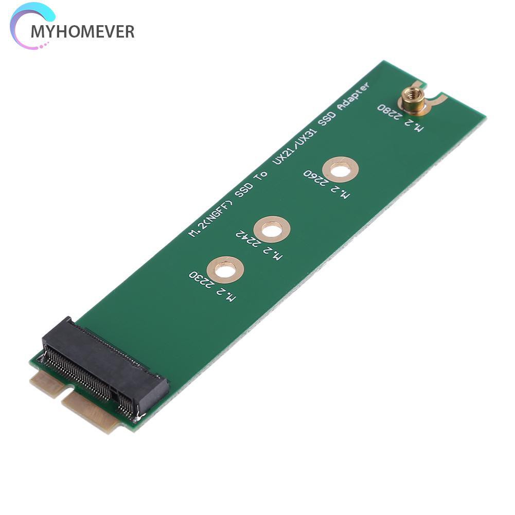 myhomever M.2 NGFF SSD to 18 Pin Extension Adapter Card for ASUS UX21/UX31 Zenbook