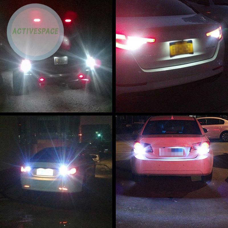 Set 2 đèn LED báo lùi xe hơi màu trắng T20 7443 7440 5630 33SMD 6.6W siêu bền | BigBuy360 - bigbuy360.vn