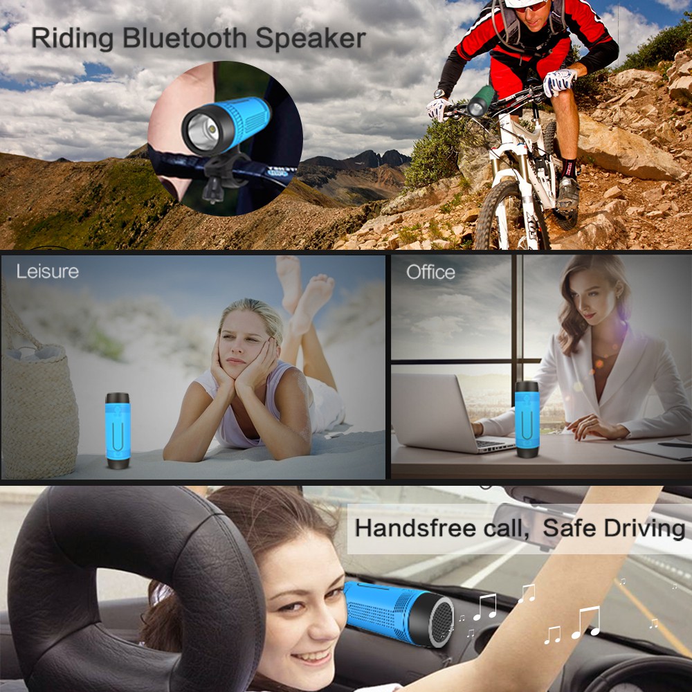 Loa Bluetooth Không Dây ZEALOT S1 Tích Hợp Đèn LED Kèm Phụ Kiện Chất Lượng Cao