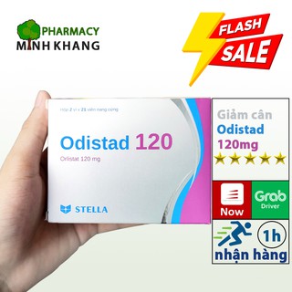 Giảm cân Odistad 120 mg (ordistad / orlistad ) giảm mỡ, thải mỡ an toàn [HÀNG CHUẨN]
