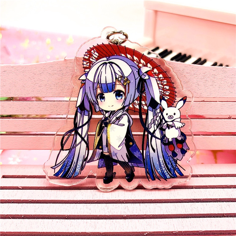 1 Móc Khóa Hình Nhân Vật Hoạt Hình Hatsune Miku