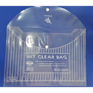 Túi clear bag đựng A4 độ dày vừa