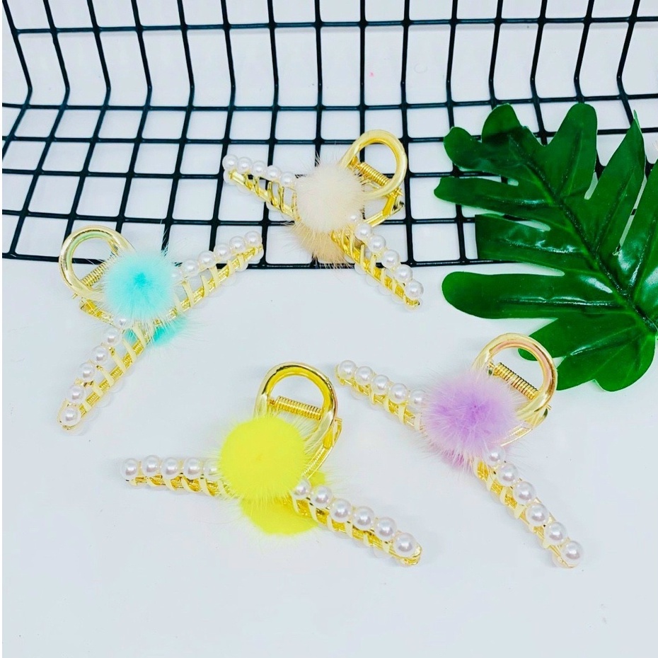 KẸP CÀNG CUA GẮP TÓC GẮN CHARM SIÊU DỄ THƯƠNG PHONG CÁCH HÀN QUỐC