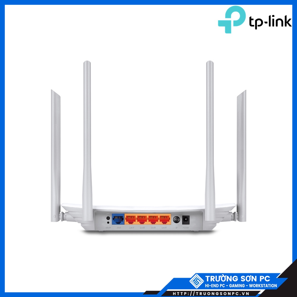 Bộ Phát Wifi TPLink Băng Tần Kép C50 AC1200 2 Dâu 300Mbps | Router Wifi 840N