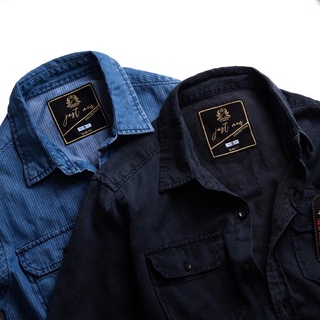Áo SơMi Denim JustMen Phong Cách