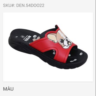 Dép quay ngang bé trai