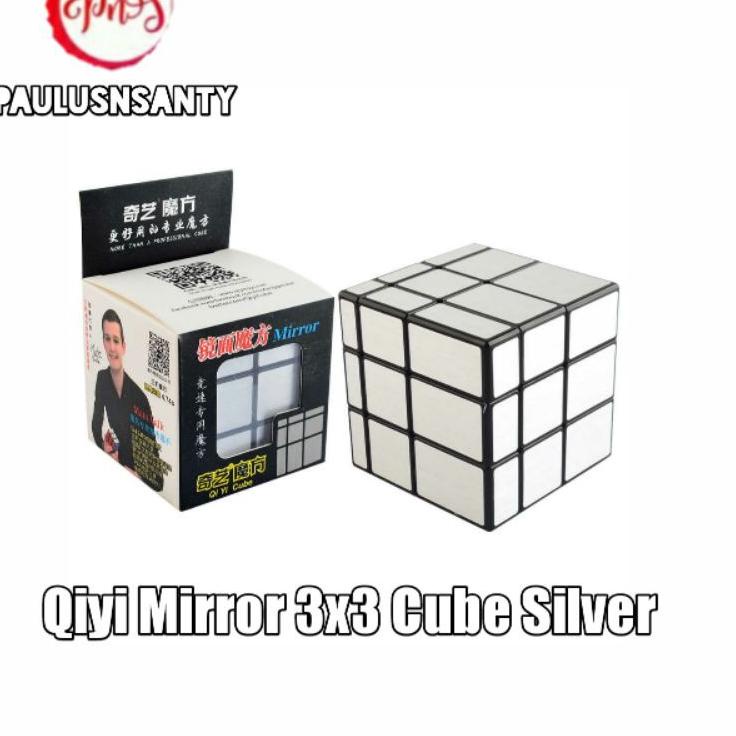 Giá thân thiện... Khối Lập Phương Tráng Gương Bạc Qiyi 3x3 Cao Cấp