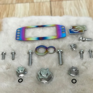 Bộ 11 con ghi đông inox salaya cho satria raider fi