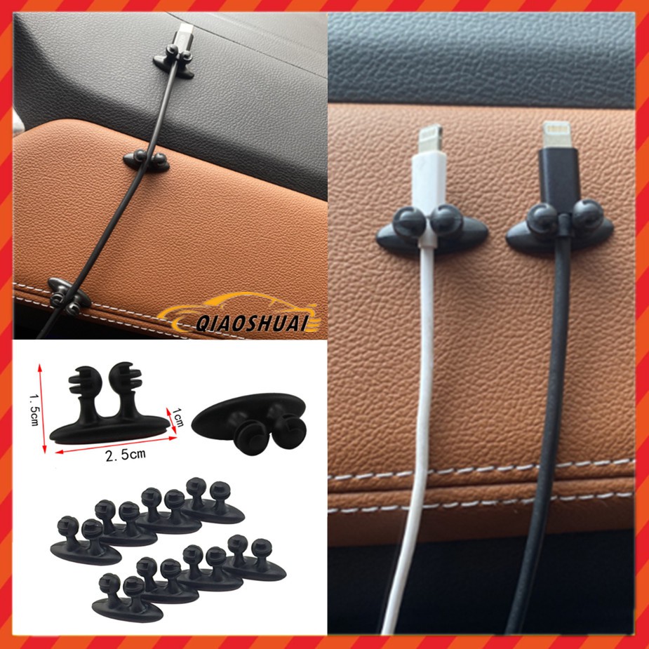 Kẹp cố định dây cáp sử dụng trên xe hơi Axia Bezza Waja Saga BLM FLX GEN2 MYVI WIRA