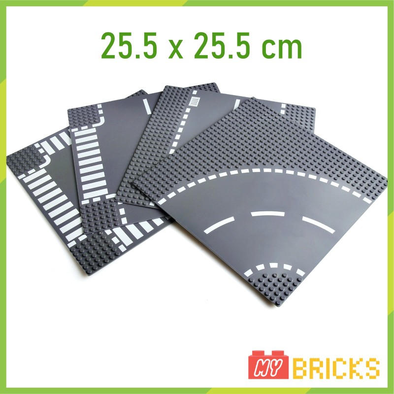 Tấm nền đường giao thông base kích thước 25.5x25.5cm – MR7052
