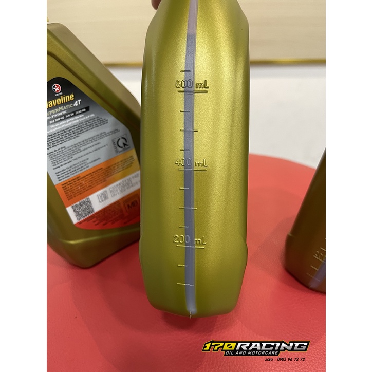(HCM) Nhớt Xe Máy CALTEX HAVOLINE SUPERMATIC SEMI - SYNTHETIC SAE 10W40 - (cho xe tay ga) Dung Tích 800 ML - 1000 ML