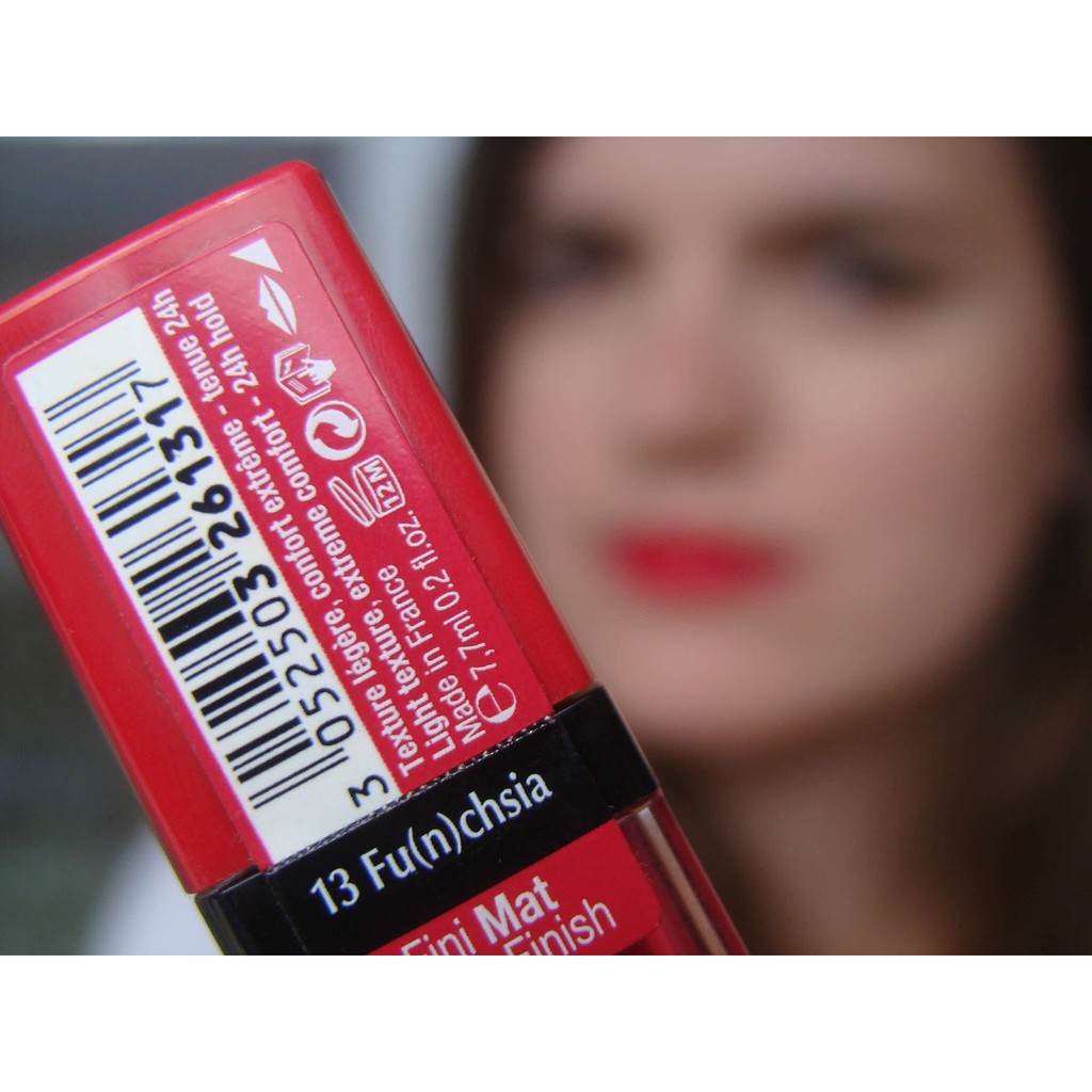 Son Bourjois rouge velvet 13 Fu(n)chsia