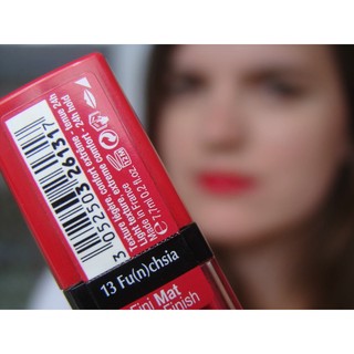 Son Bourjois rouge velvet 13 Fuchsia
