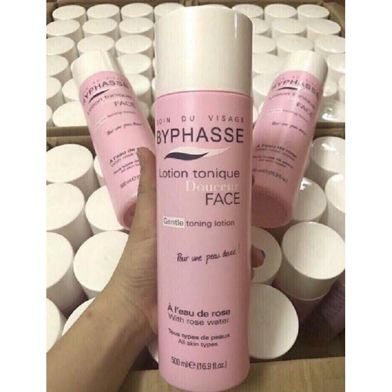 Nước Hoa Hồng Byphasse Face Soft Toner Lotion - 500ml