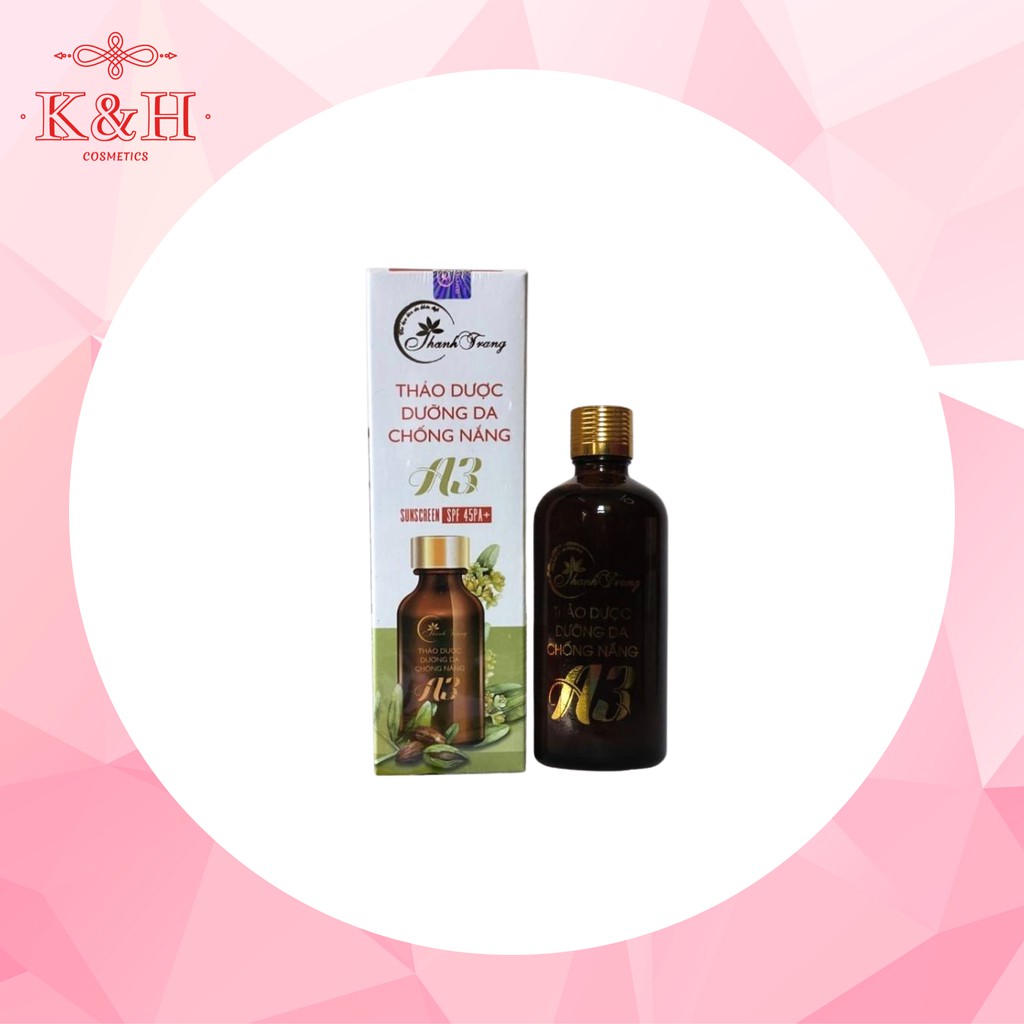 Thảo Dược Chống Nắng Dưỡng Da A3 Thanh Trang