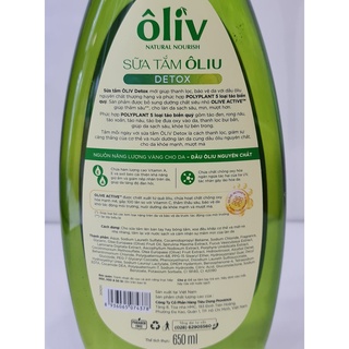 Sữa Tắm Oliv PURITE PROVENCE 650ml
