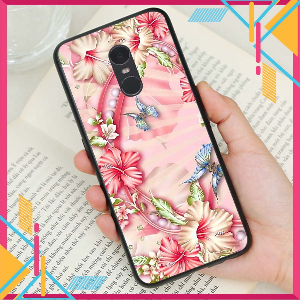 Ốp lưng Xiaomi REDMI NOTE 4 / REDMI NOTE 4X in hình hoa xinh xắn, hiện đại , thời trang ,phong cách
