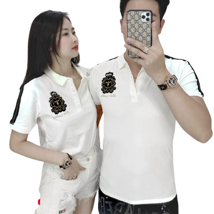 Áo thun cặp đôi nam nữ cao cấp - ATC04 [hình thật]