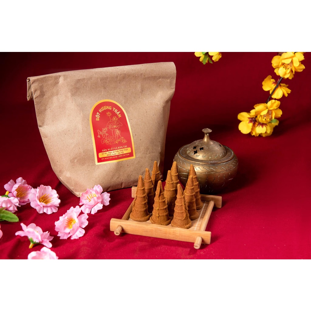 Hương Cụ Điện Đồng Xuân, Trầm nén sạch thảo mộc thuốc bắc