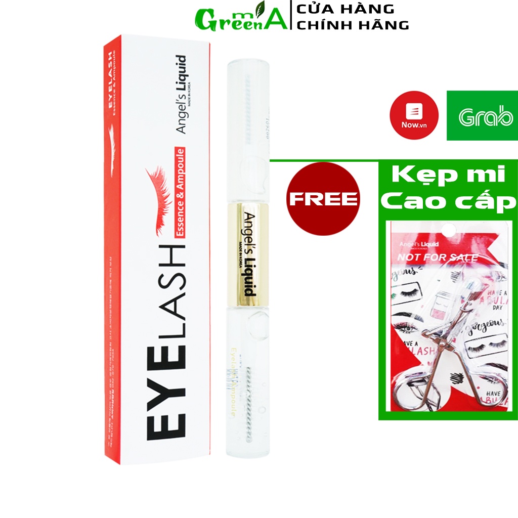Dưỡng Mi Angel Liquid Tinh Chất Dưỡng Mi Dày Và Dài 2 Bước Angel's Liquid Eyelash Essence 5ml & Ampoule 5ml [CHÍNH HÃNG]