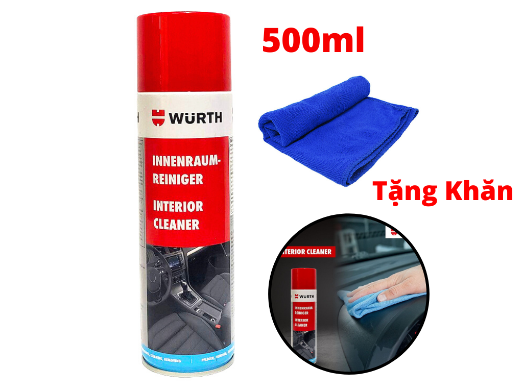 Mã LIFE020630K giảm 15% đơn 150K Bình Xịt Vệ Sinh Nội Thất Ô Tô Hoạt Tính