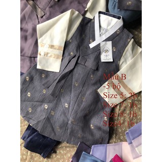 Hanbok bé trai (ảnh thật có sẵn)