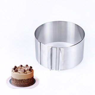 Khuôn ring mousse điều chỉnh kích thước từ 15cm đến 30cm