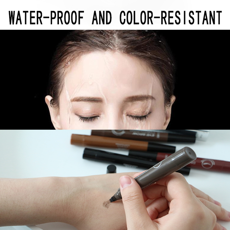 (Hàng Mới Về) Bút Kẻ Lông Mày 4d Không Thấm Nước Lâu Trôi Chống Nhòe Trang Điểm Tự Nhiên | BigBuy360 - bigbuy360.vn