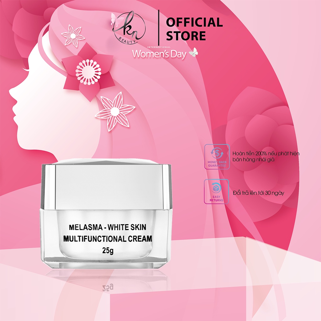 Kem Dưỡng Trắng Ngừa Nám KN Beauty Melasma - White Skin Multifunctional Cream 25 gram