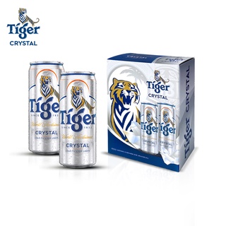 Bia Tiger Crystal lon 330ml
