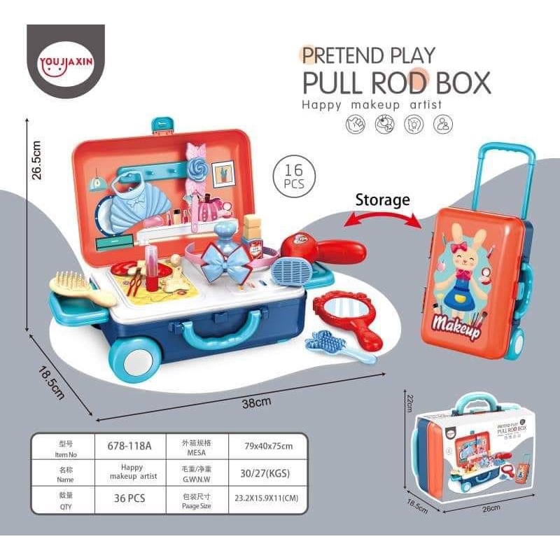 BỘ ĐỒ CHƠI VALI NGHỀ NGHIỆP CHO BÉ