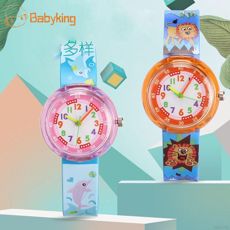 Đồng hồ quartz dây silicon tạo hình gấu sáng tạo | BigBuy360 - bigbuy360.vn