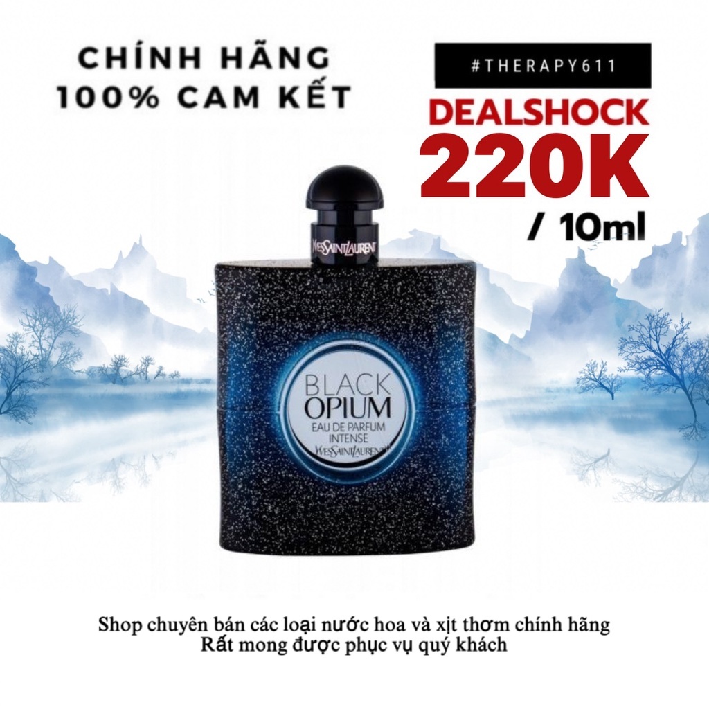 ..::✨Nước Hoa YSL Black Opium EDP Intense )✨::..