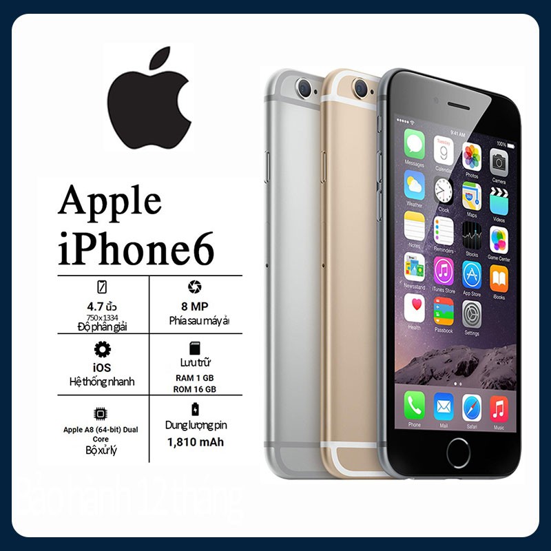 điện thoại  iphone6 16G/64G  apple chính hãng  Điện thoại cũ  điện thoại cho bé  Điện thoại cảm ứng  Quốc tế | BigBuy360 - bigbuy360.vn