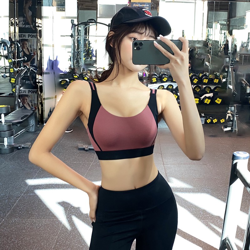 Áo Lót Thể Thao Nữ Không Tay Thoáng Khí Năng Động