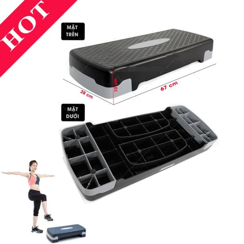 FREESHIP 🎁 Bục nhảy aerobic điều chỉnh độ cao ❤️ Bục aerobic step dậm nhảy